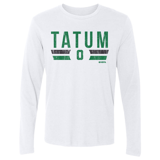 Jayson Tatum Men's Long Sleeve T-Shirt | 500 LEVEL