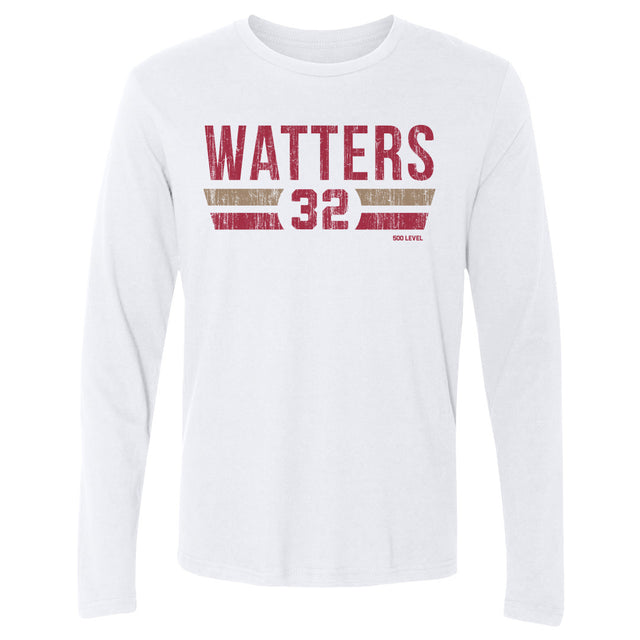 Ricky Watters Men's Long Sleeve T-Shirt | 500 LEVEL