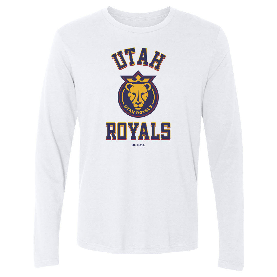 Utah Royals Men's Long Sleeve T-Shirt | 500 LEVEL