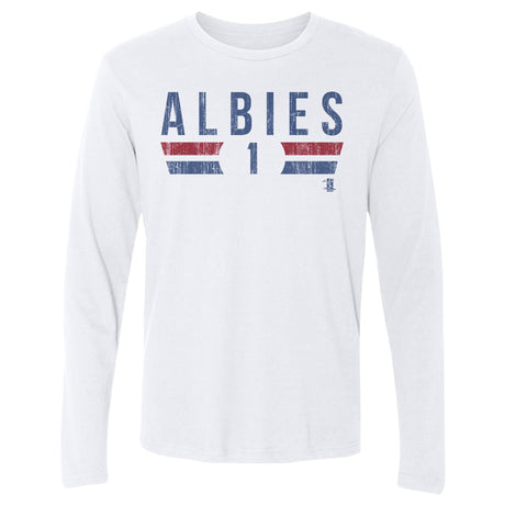 Ozzie Albies Men's Long Sleeve T-Shirt | 500 LEVEL
