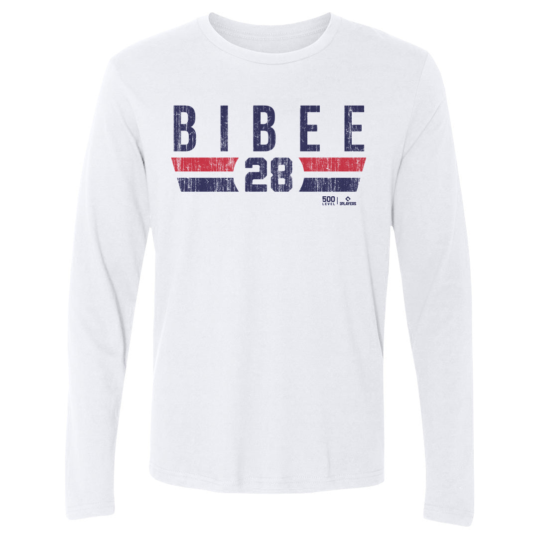 Tanner Bibee Men's Long Sleeve T-Shirt | 500 LEVEL
