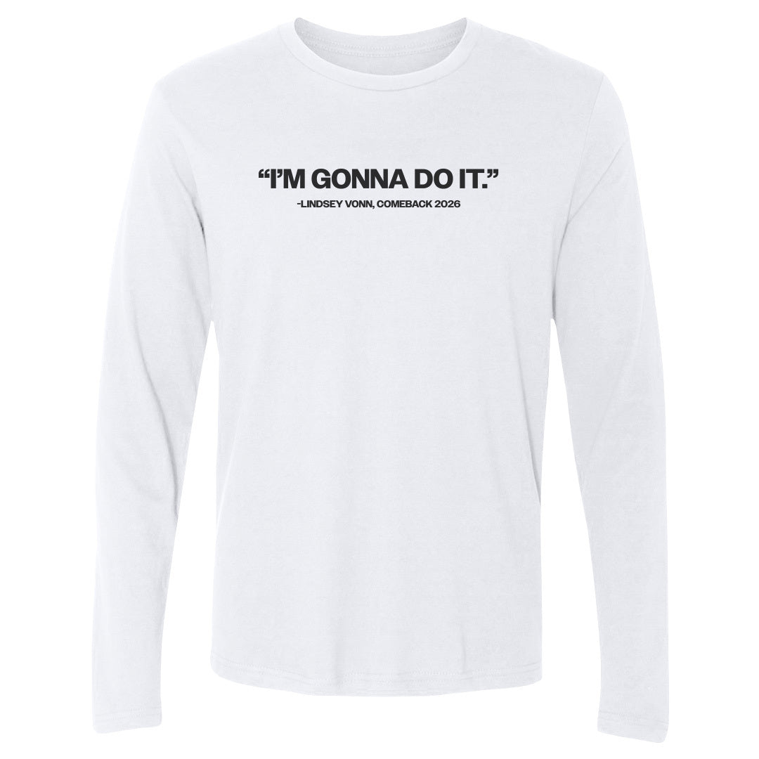 Lindsey Vonn Men's Long Sleeve T-Shirt | 500 LEVEL