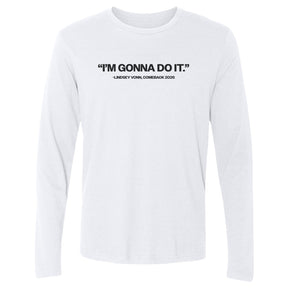 Lindsey Vonn Men's Long Sleeve T-Shirt | 500 LEVEL