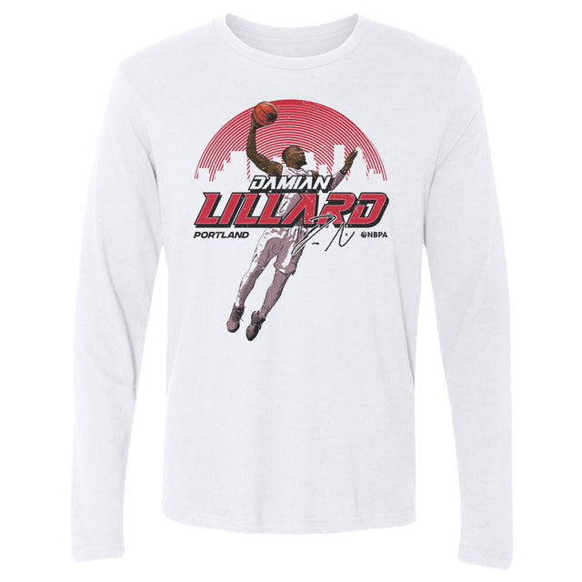 Damian Lillard Men's Long Sleeve T-Shirt | 500 LEVEL