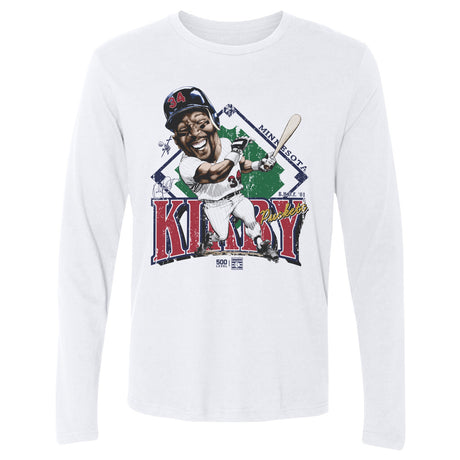Kirby Puckett Men's Long Sleeve T-Shirt | 500 LEVEL