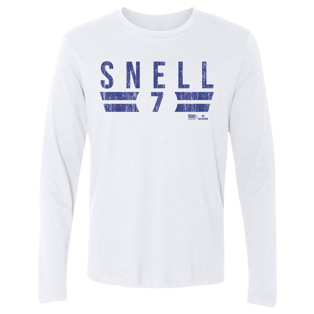 Blake Snell Men's Long Sleeve T-Shirt | 500 LEVEL