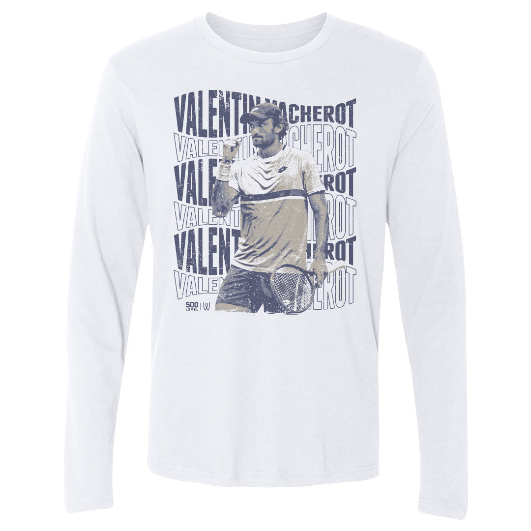 Valentin Vacherot Men's Long Sleeve T-Shirt | 500 LEVEL