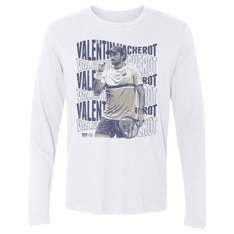 Valentin Vacherot Men's Long Sleeve T-Shirt | 500 LEVEL