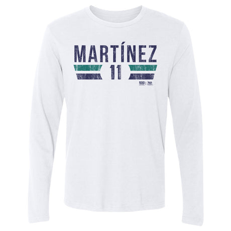 Edgar Martinez Men's Long Sleeve T-Shirt | 500 LEVEL