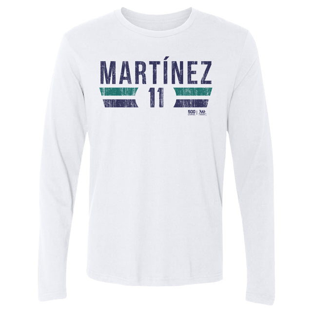 Edgar Martinez Men's Long Sleeve T-Shirt | 500 LEVEL