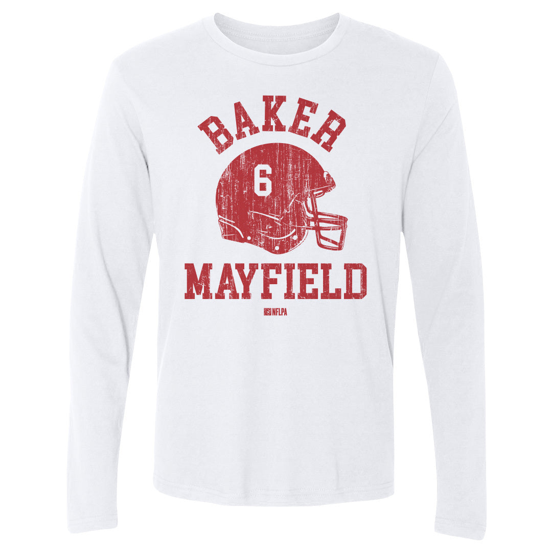 Baker Mayfield Men's Long Sleeve T-Shirt | 500 LEVEL