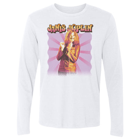 Janis Joplin Men's Long Sleeve T-Shirt | 500 LEVEL