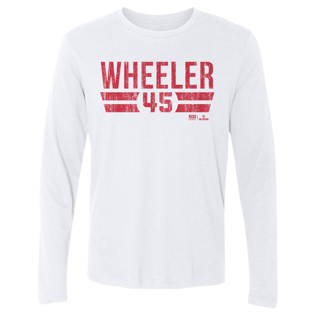Zack Wheeler Men's Long Sleeve T-Shirt | 500 LEVEL