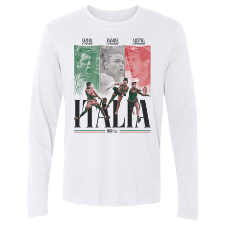 Italy Men's Long Sleeve T-Shirt | 500 LEVEL