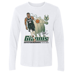 Giannis Antetokounmpo Men's Long Sleeve T-Shirt | 500 LEVEL