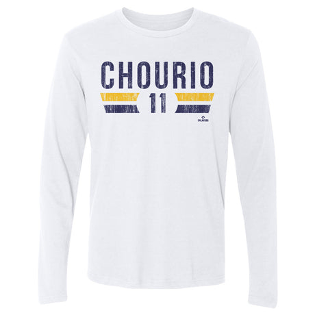 Jackson Chourio Men's Long Sleeve T-Shirt | 500 LEVEL