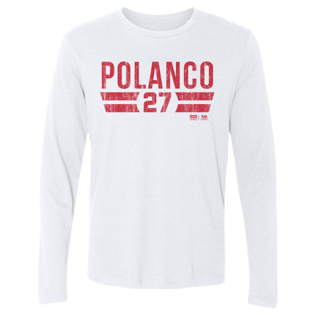 Placido Polanco Men's Long Sleeve T-Shirt | 500 LEVEL