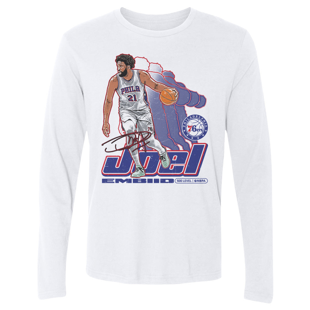 Joel Embiid Men's Long Sleeve T-Shirt | 500 LEVEL