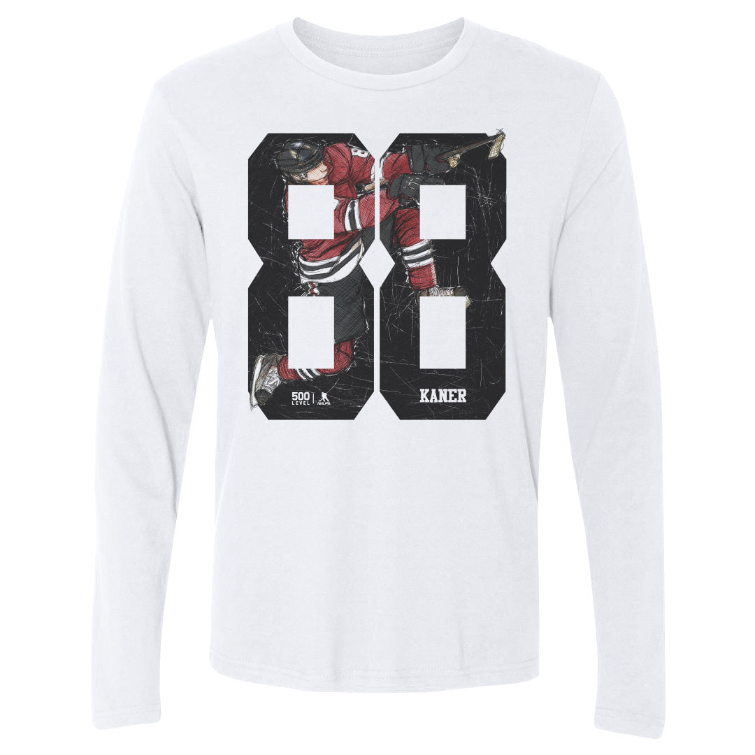 Patrick Kane Men's Long Sleeve T-Shirt | 500 LEVEL