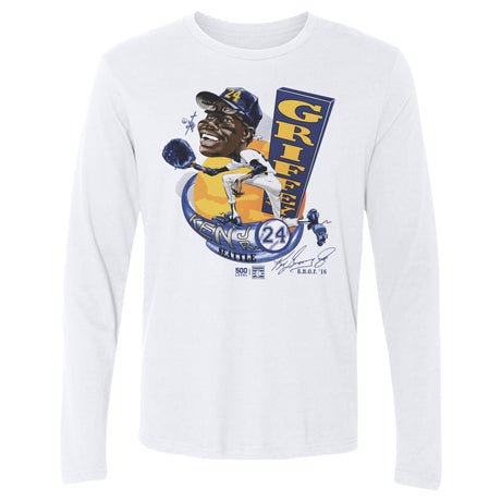 Ken Griffey Jr. Men's Long Sleeve T-Shirt | 500 LEVEL