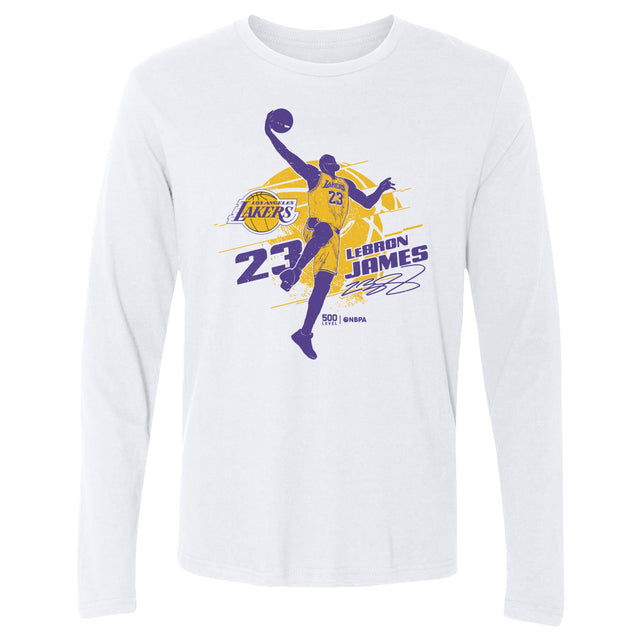 LeBron James Men's Long Sleeve T-Shirt | 500 LEVEL
