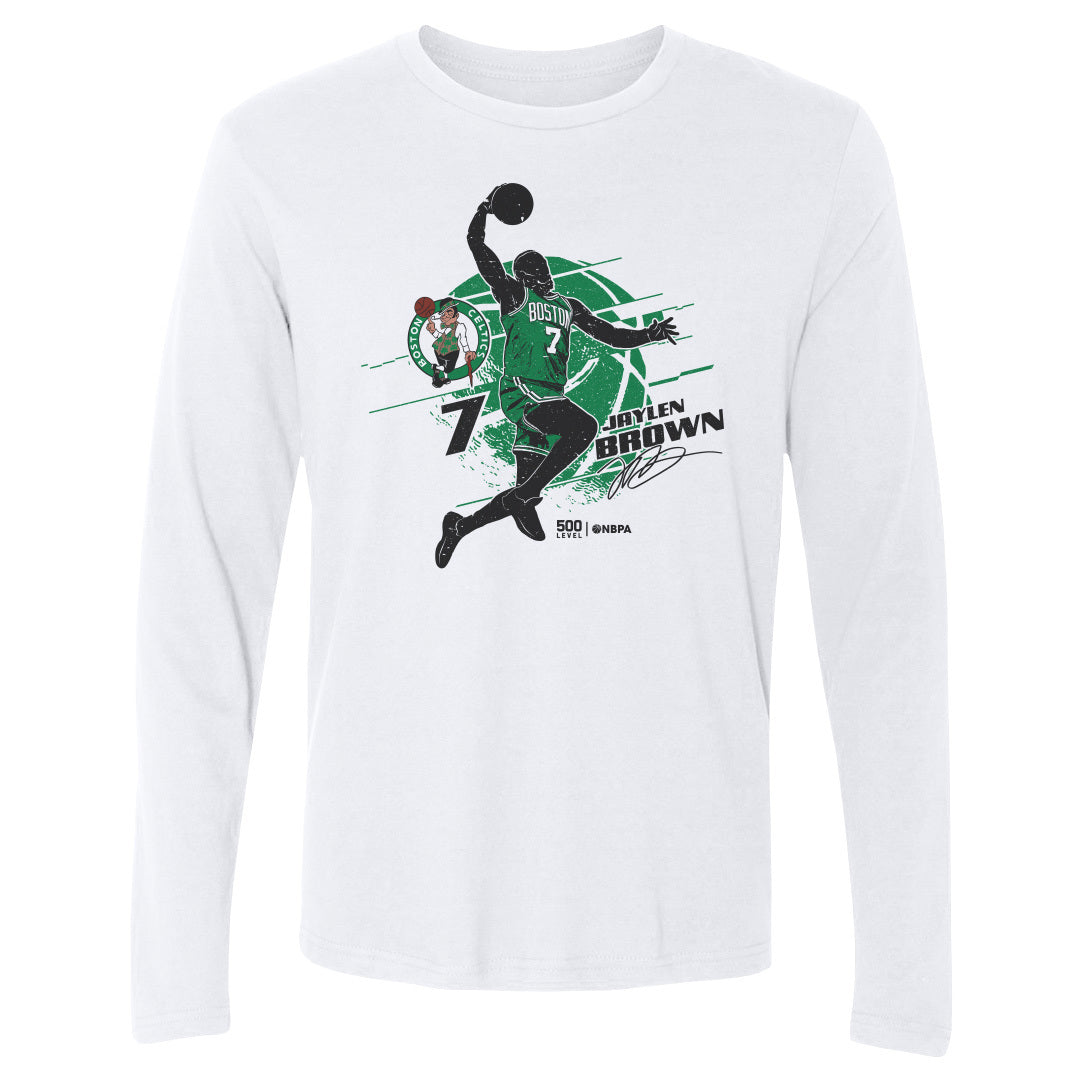 Jaylen Brown Men's Long Sleeve T-Shirt | 500 LEVEL