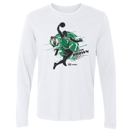 Jaylen Brown Men's Long Sleeve T-Shirt | 500 LEVEL