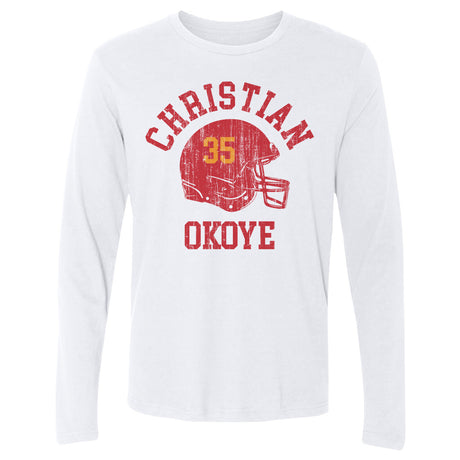 Christian Okoye Men's Long Sleeve T-Shirt | 500 LEVEL