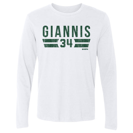 Giannis Antetokounmpo Men's Long Sleeve T-Shirt | 500 LEVEL