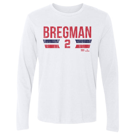 Alex Bregman Men's Long Sleeve T-Shirt | 500 LEVEL