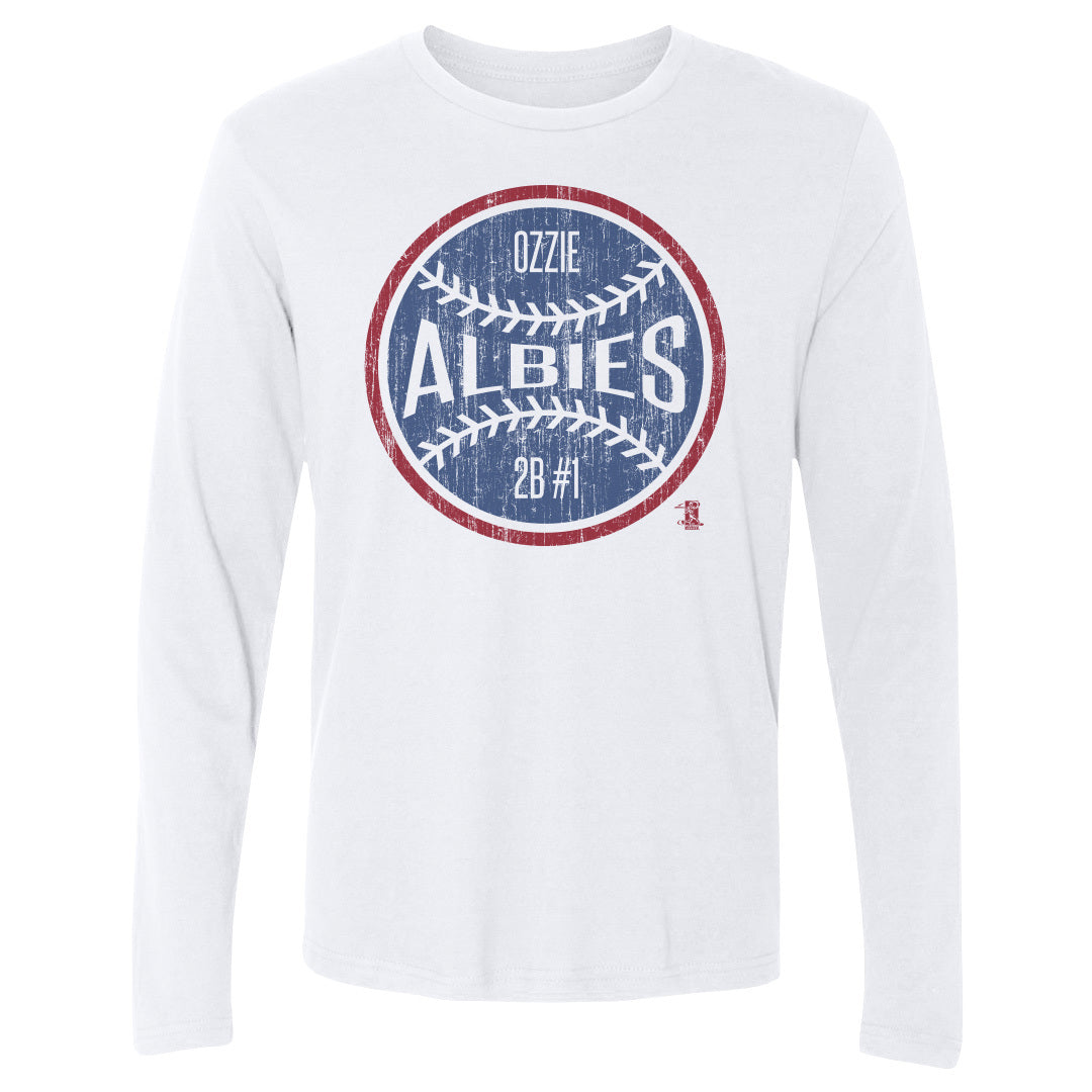 Ozzie Albies Men's Long Sleeve T-Shirt | 500 LEVEL