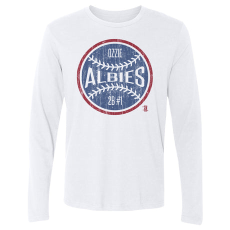 Ozzie Albies Men's Long Sleeve T-Shirt | 500 LEVEL