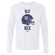 Bo Nix Men's Long Sleeve T-Shirt | 500 LEVEL
