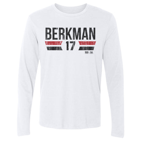 Lance Berkman Men's Long Sleeve T-Shirt | 500 LEVEL