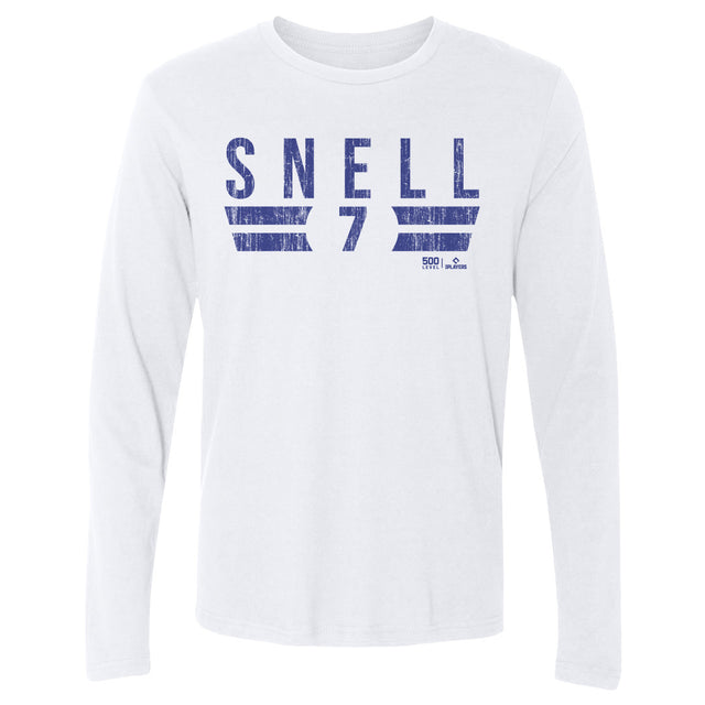 Blake Snell Men's Long Sleeve T-Shirt | 500 LEVEL