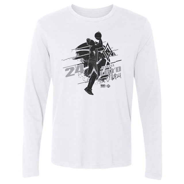 Jewell Loyd Men's Long Sleeve T-Shirt | 500 LEVEL