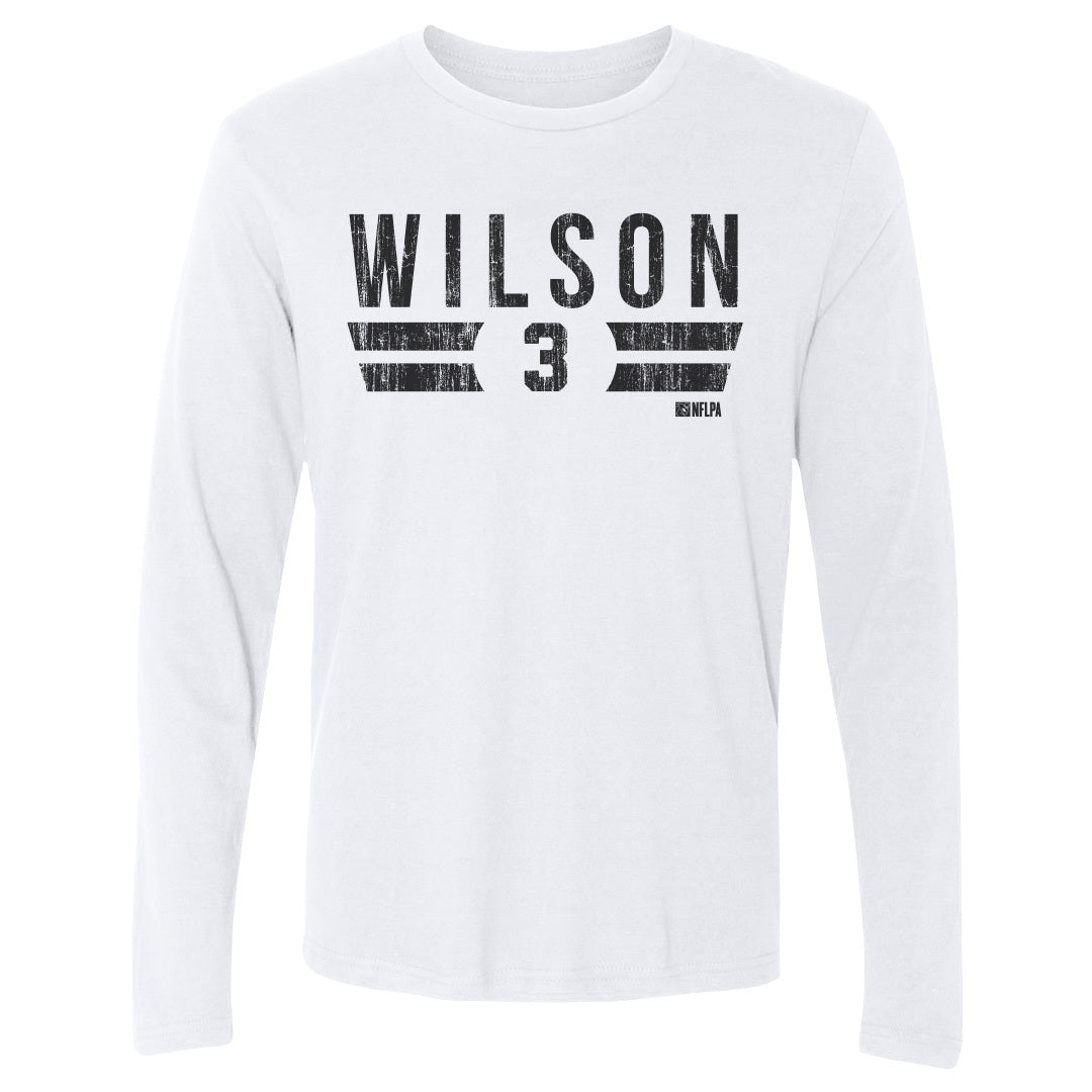 Russell Wilson Men&#39;s Long Sleeve T-Shirt | 500 LEVEL