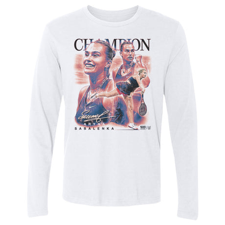 Aryna Sabalenka Men's Long Sleeve T-Shirt | 500 LEVEL