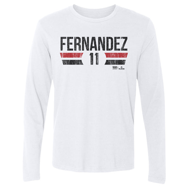 Jose Fernandez Men's Long Sleeve T-Shirt | 500 LEVEL