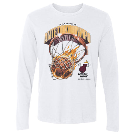Giannis Antetokounmpo Men's Long Sleeve T-Shirt | 500 LEVEL