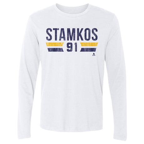 Steven Stamkos Men's Long Sleeve T-Shirt | 500 LEVEL