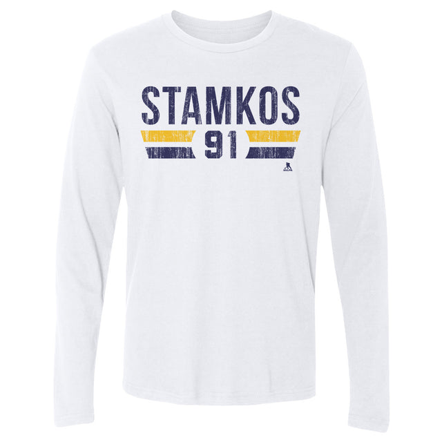 Steven Stamkos Men's Long Sleeve T-Shirt | 500 LEVEL
