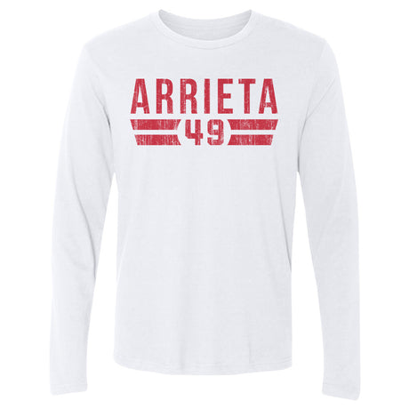 Jake Arrieta Men's Long Sleeve T-Shirt | 500 LEVEL