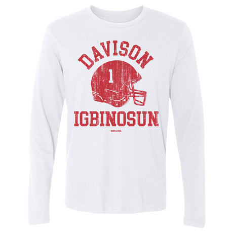 Davison Igbinosun Men's Long Sleeve T-Shirt | 500 LEVEL