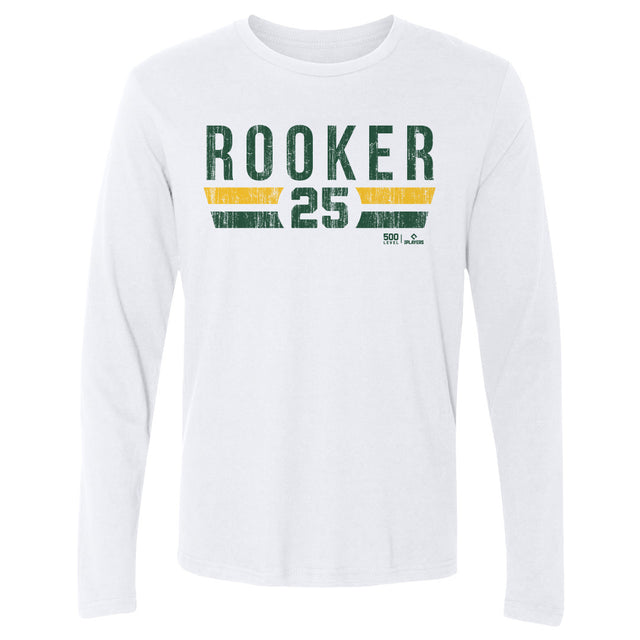 Brent Rooker Men's Long Sleeve T-Shirt | 500 LEVEL