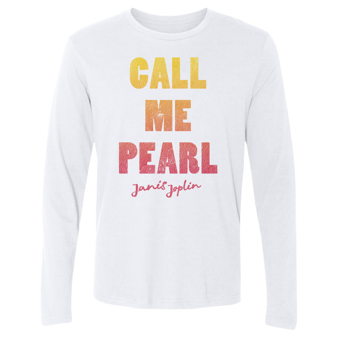 Janis Joplin Men's Long Sleeve T-Shirt | 500 LEVEL