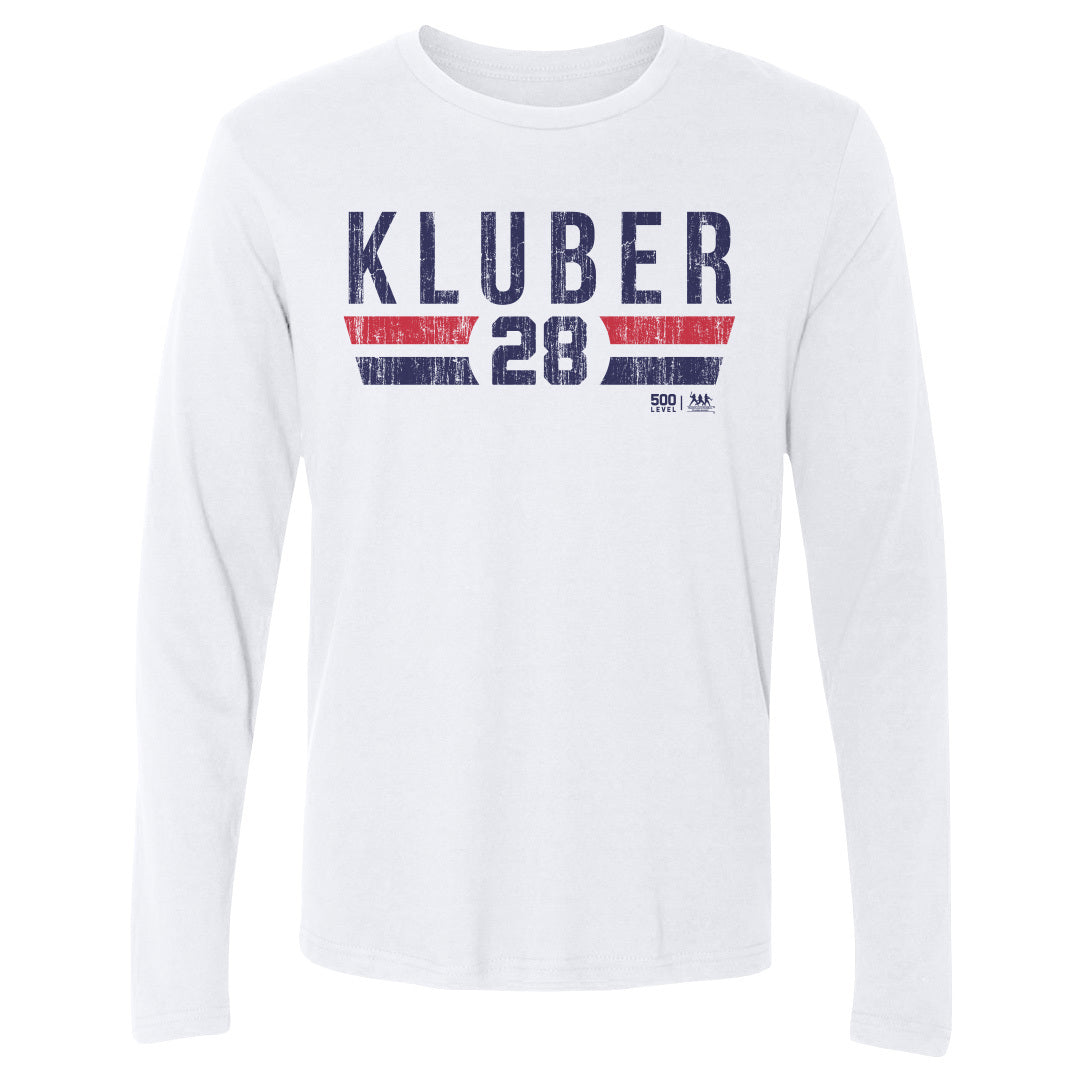 Corey Kluber Men's Long Sleeve T-Shirt | 500 LEVEL