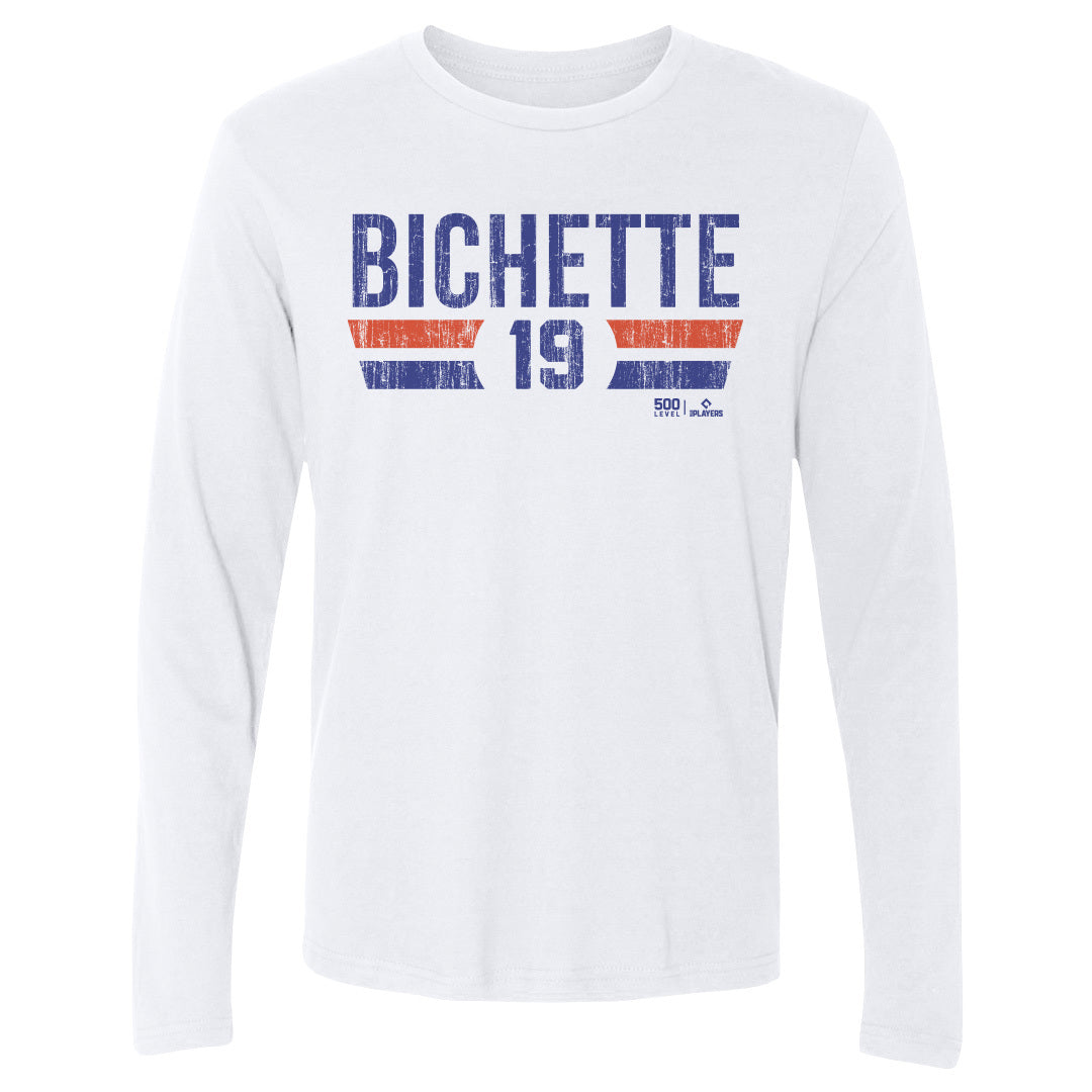 Bo Bichette Men's Long Sleeve T-Shirt | 500 LEVEL