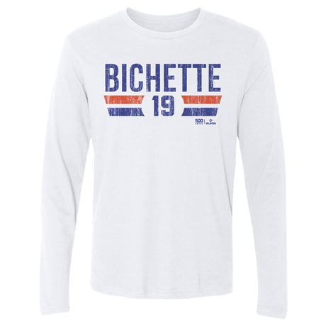 Bo Bichette Men's Long Sleeve T-Shirt | 500 LEVEL