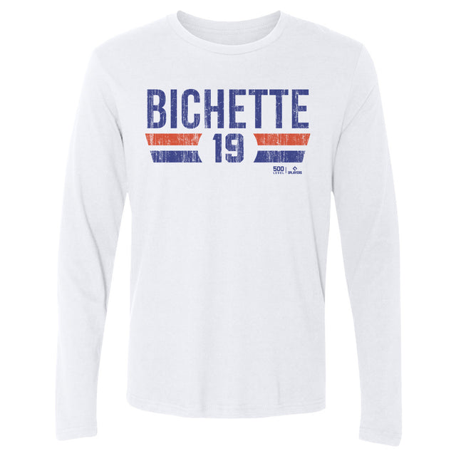 Bo Bichette Men's Long Sleeve T-Shirt | 500 LEVEL